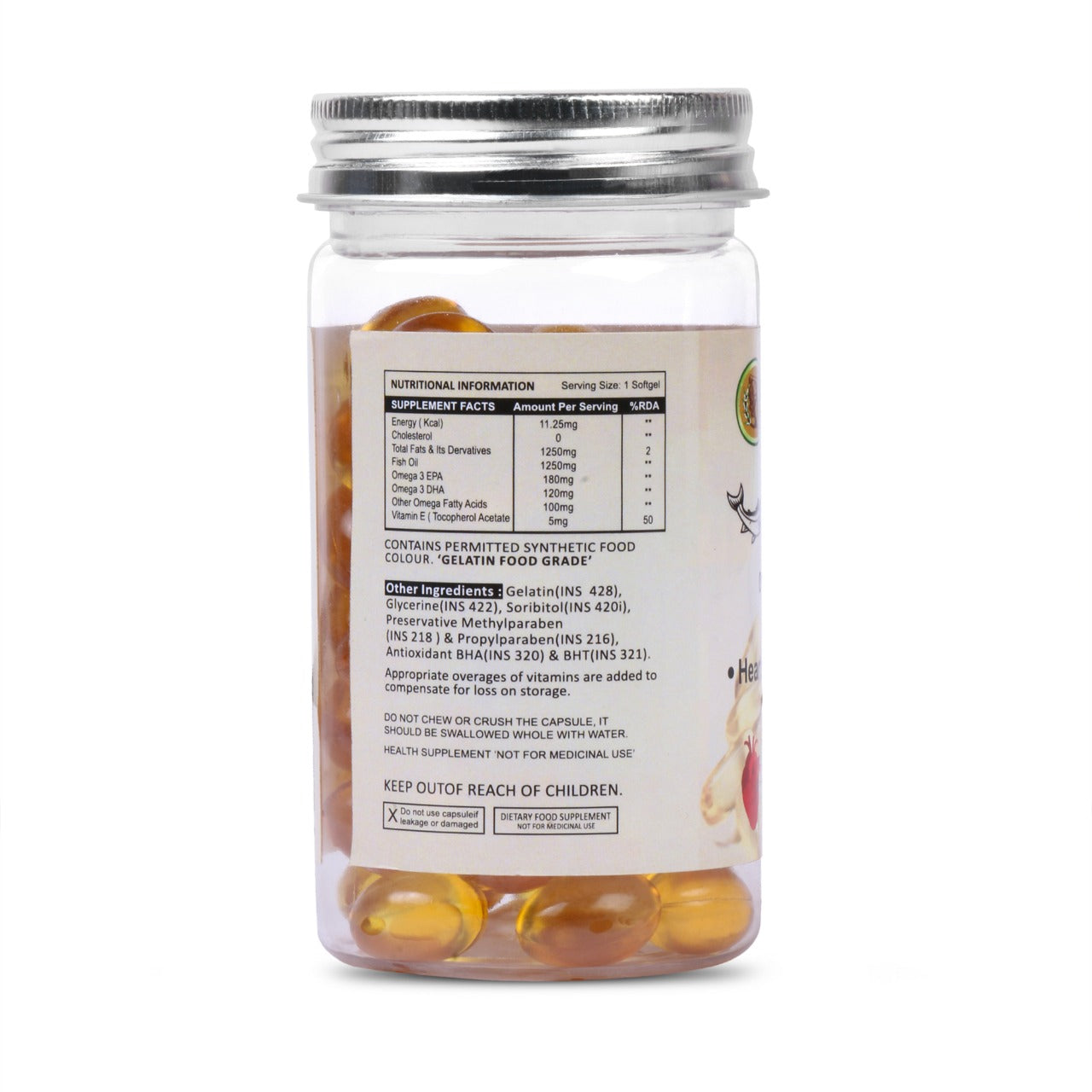 Omega-3 Deep Sea Fish Oil Capsules