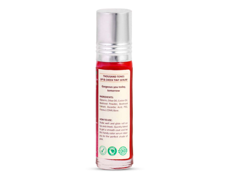 Beetroot Pigmented Lip And Cheek Tint Serum - 8 ML